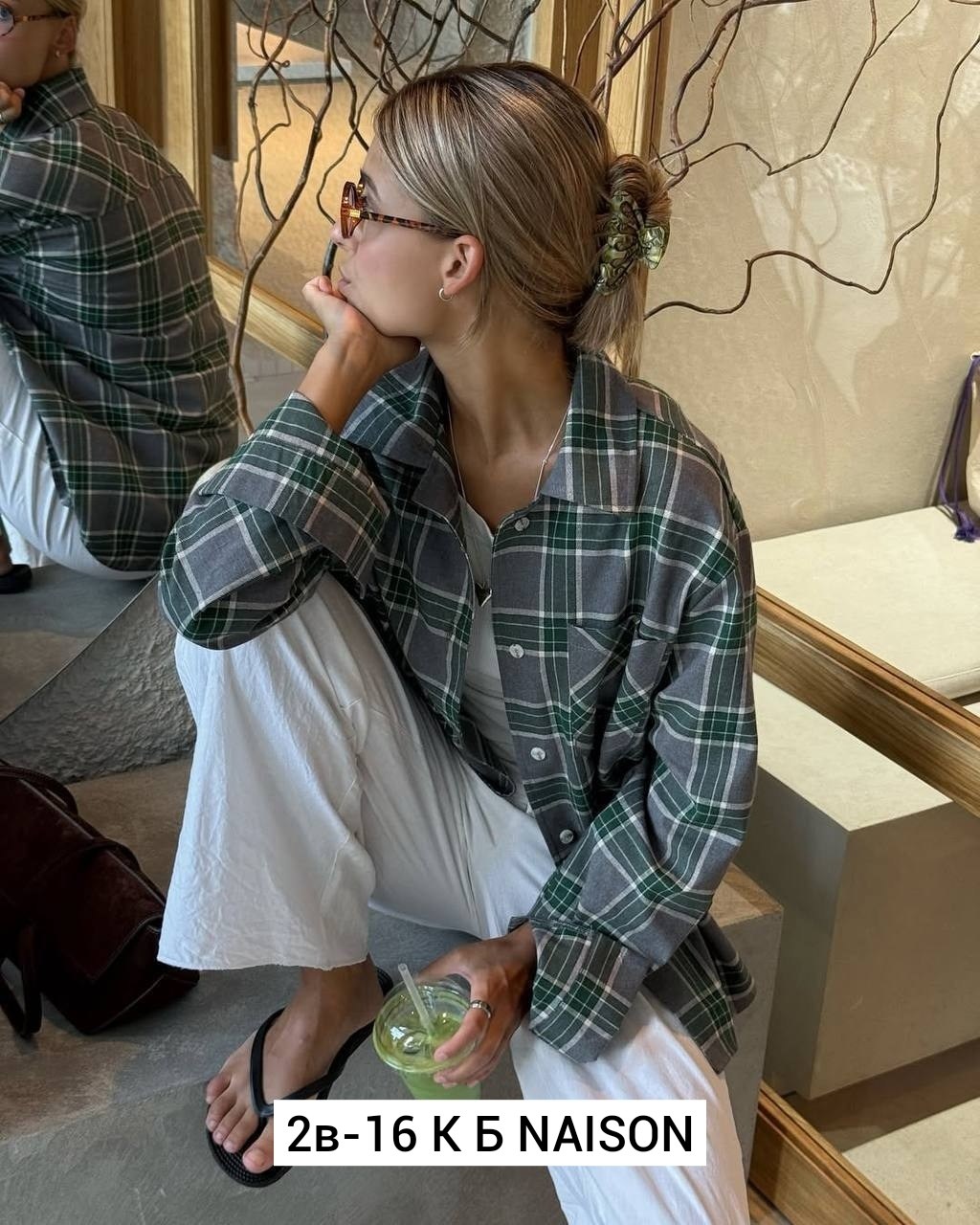 рубашка в клетку женская оверсайз,женская рубашка в клетку,женская клетчатая рубашка из полиэстера,рубашка женская стильная,рубашка клетка