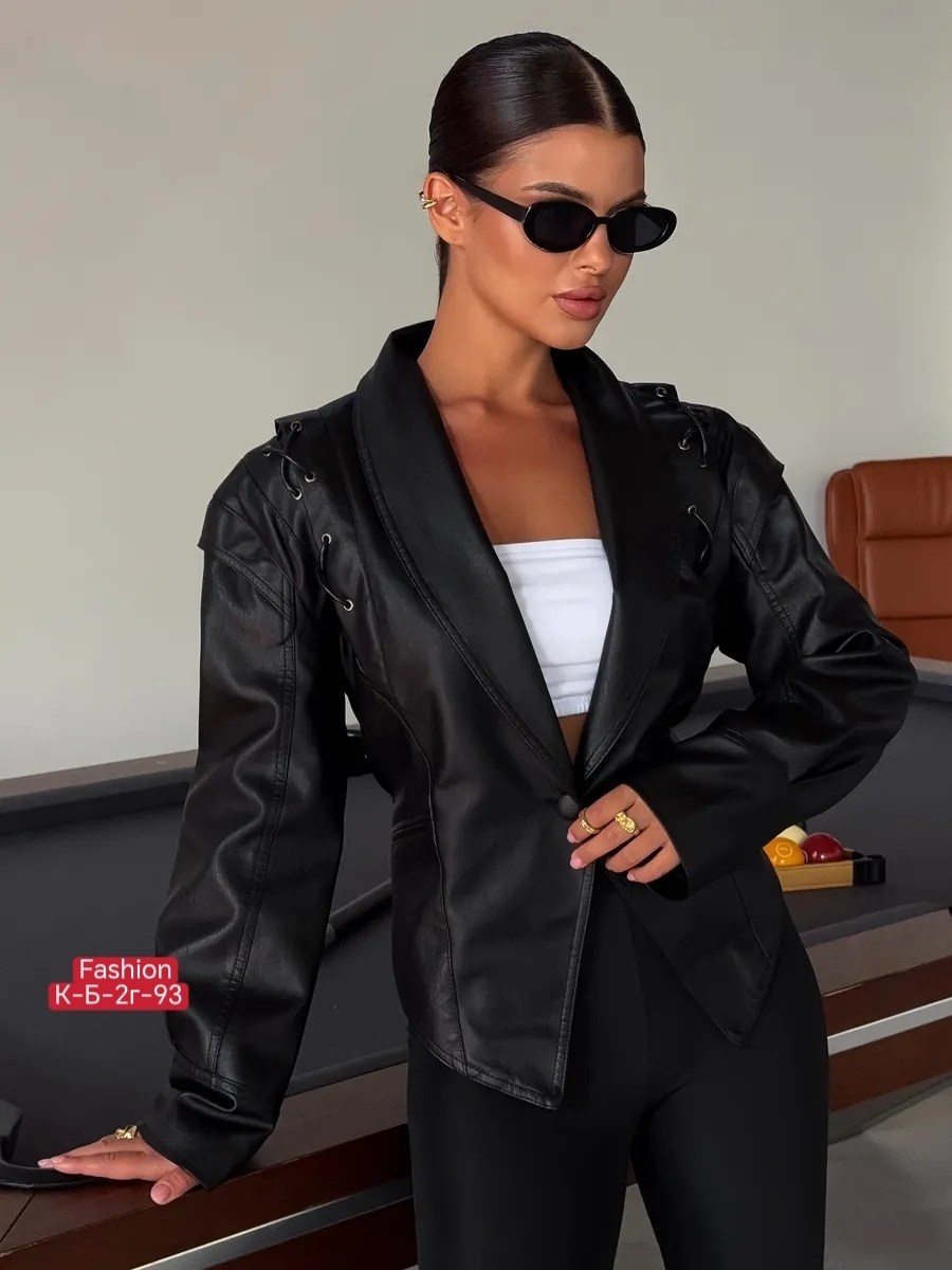 женская кожаная куртка,косуха куртка кожаная оверсайз демисезонная удлиненная mayberry,куртка косуха кожаная,кожаная куртка,женская кожаная куртка косуха