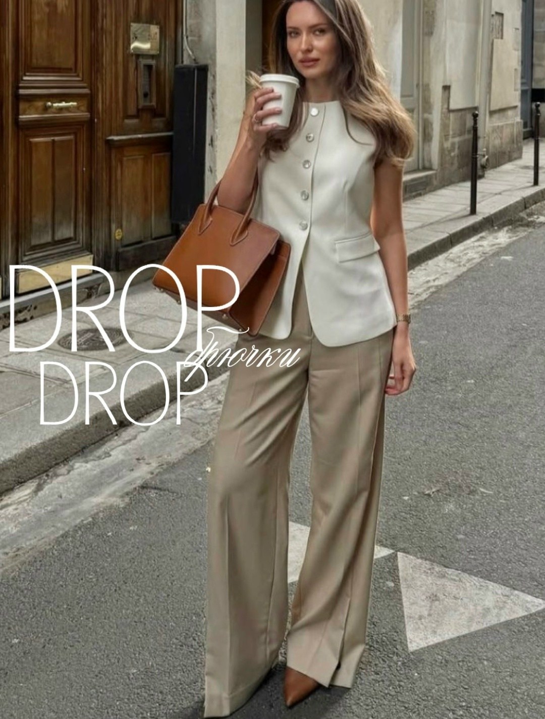 модные образы,мода модная,костюм летний льняной с жилетом и брюками trendyclo,брючный костюм,брючный костюм женский