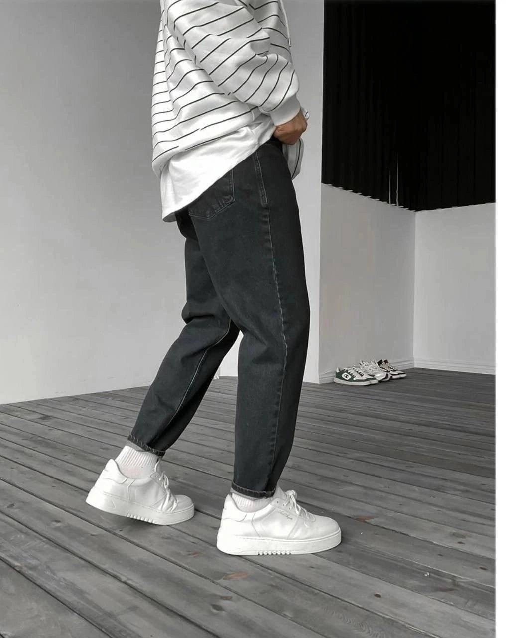 мужские качественные джинсы мом светло-серые,джинсы бананы мужские светлые,джинсы мужские бананы широкие,джинсы бананы мужские серые,мужские серые джинсы мом варенки