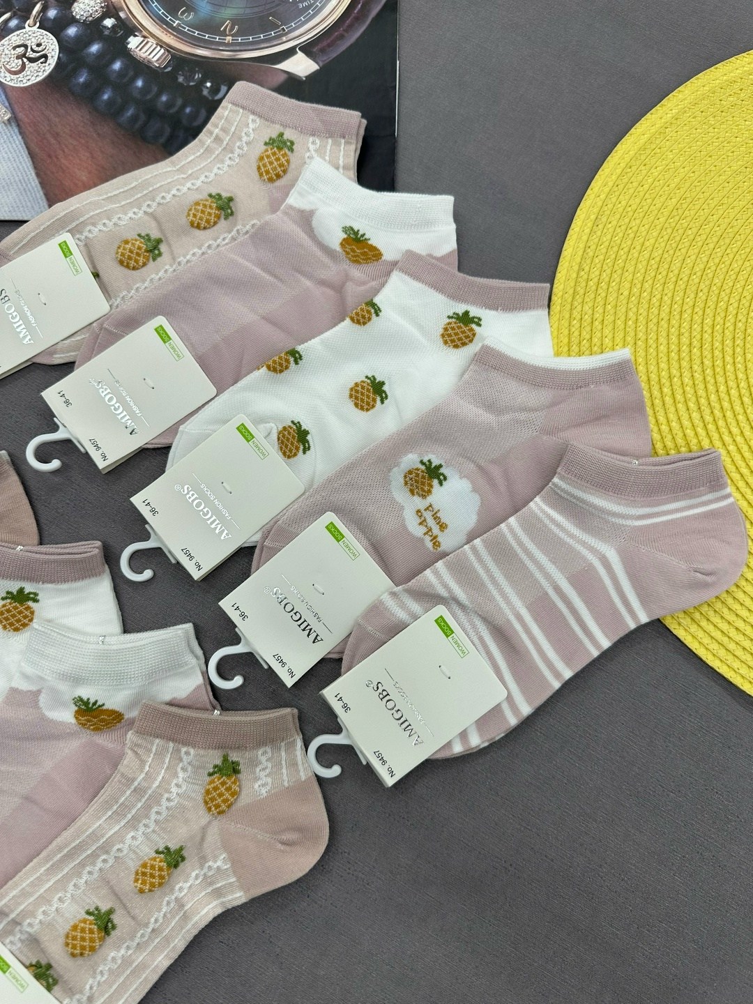 носки женские 10 пар,носки женские,комплект носки женские,носки женские р,женские короткие носки