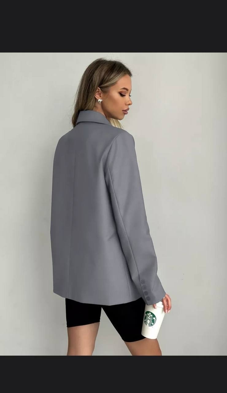 удлиненный классический пиджак оверсайз жакет deavia,удлиненный классический пиджак оверсайз жакет deavia цвет серый,модный классический женский оверсайз пиджак,пиджак оверсайз удлиненный mag&ken,пидж