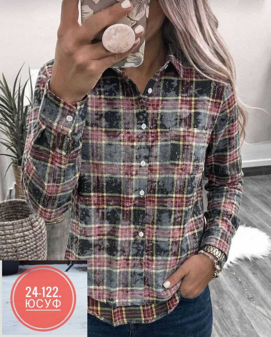 рубашка в клетку женская,клетчатая рубашка женская теплая,женская рубашка,повседневная рубашка,клетчатая рубашка женская