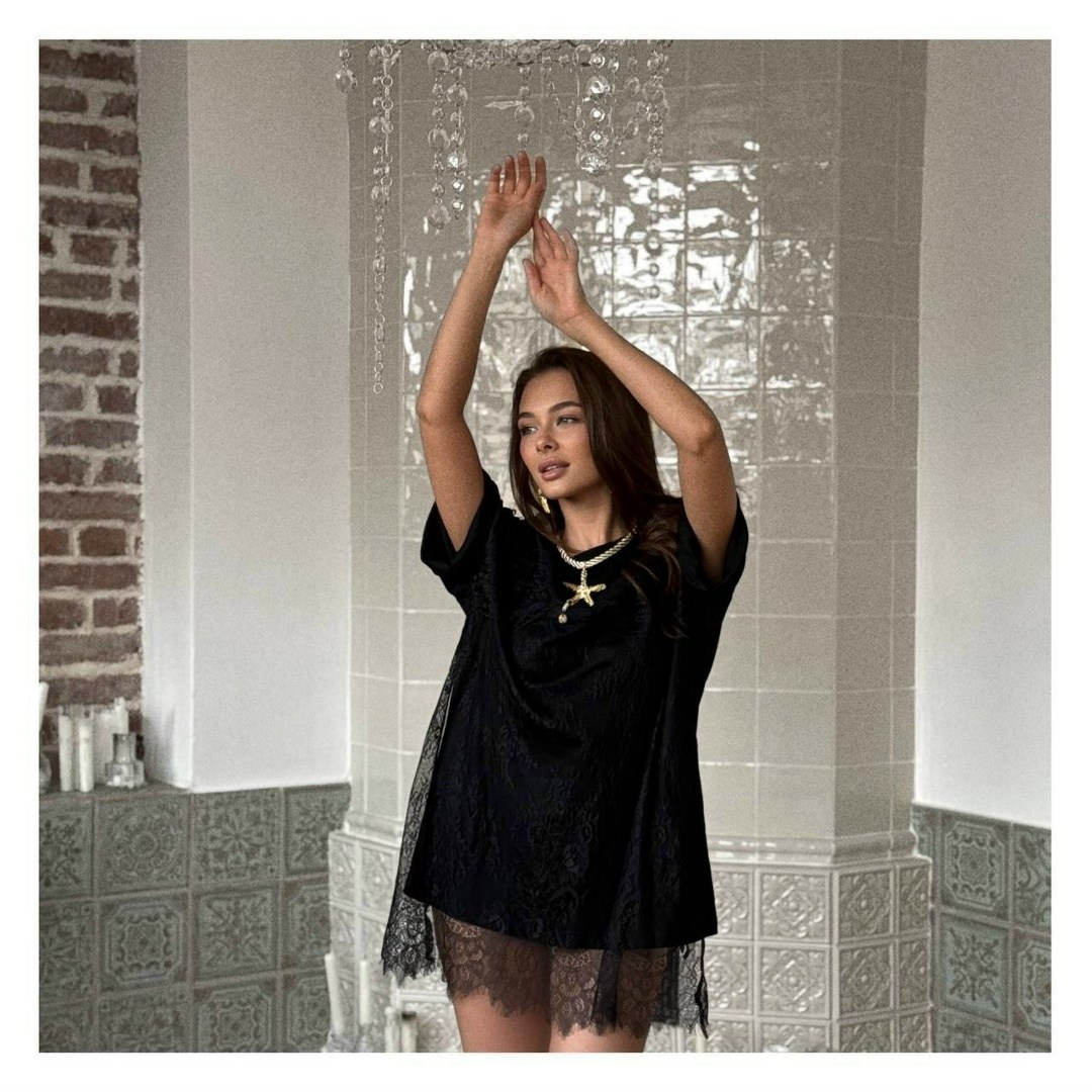 платье женское с кружевом,платье,платье гипюр,стильное платье,чёрное платье