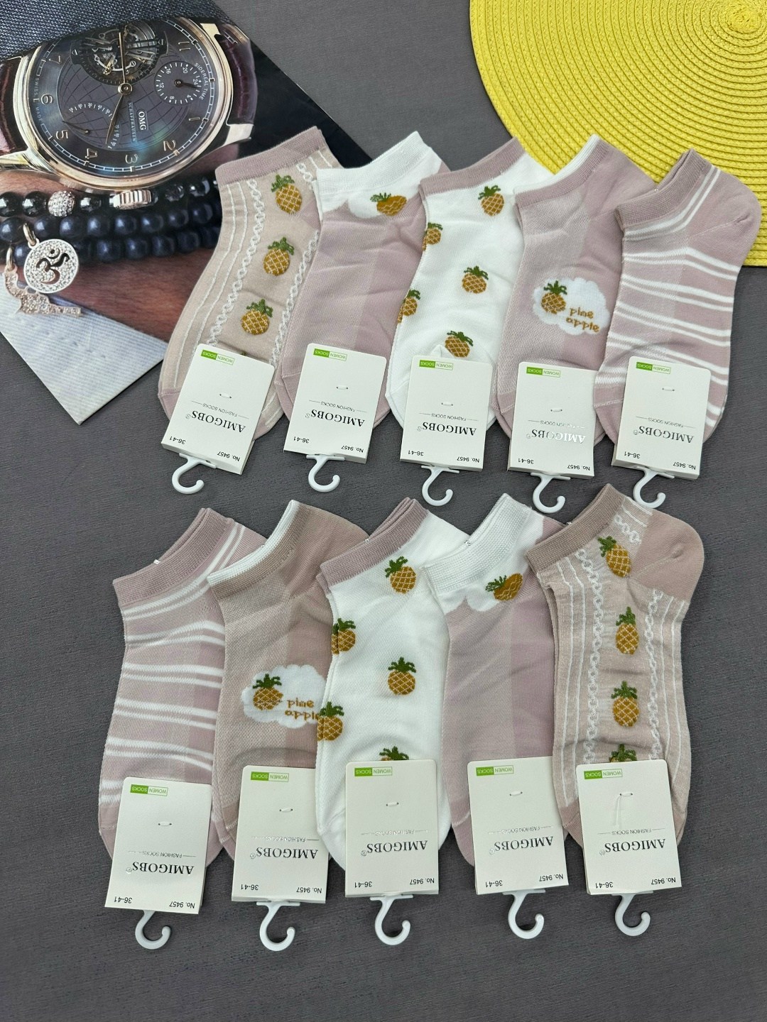 носки женские 10 пар,носки женские,комплект носки женские,носки женские р,женские короткие носки