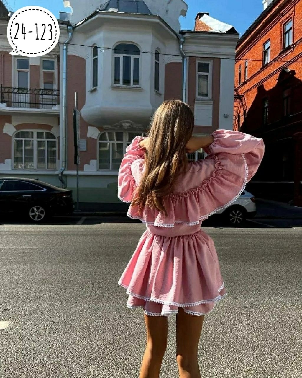 платье,стильное платье,костюм с юбкой,модное платье,женское платье с воланом