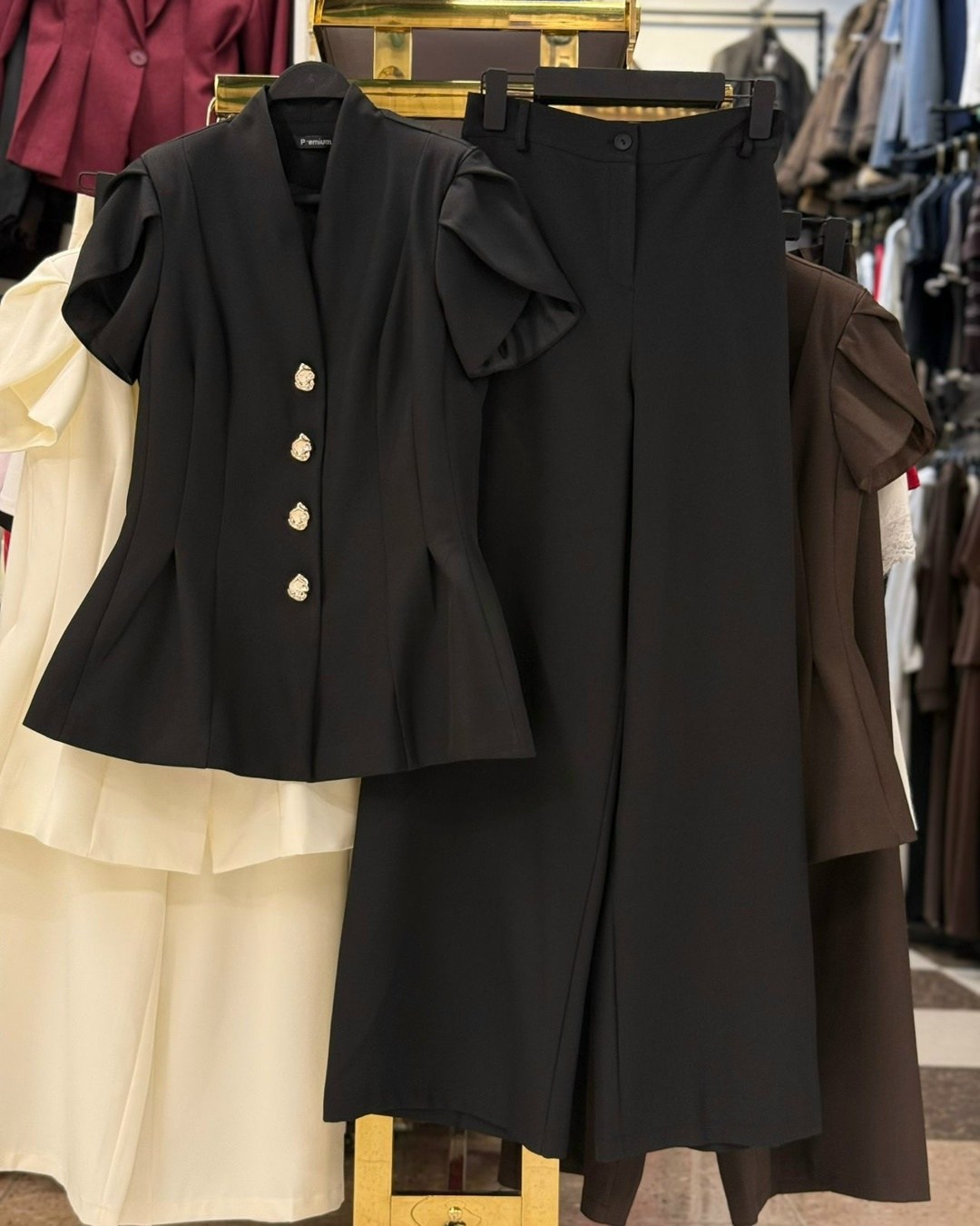 брючный костюм женский,брючный костюм,брючный костюм м-0497,брючный костюм с жилетом,классический женский брючный костюм