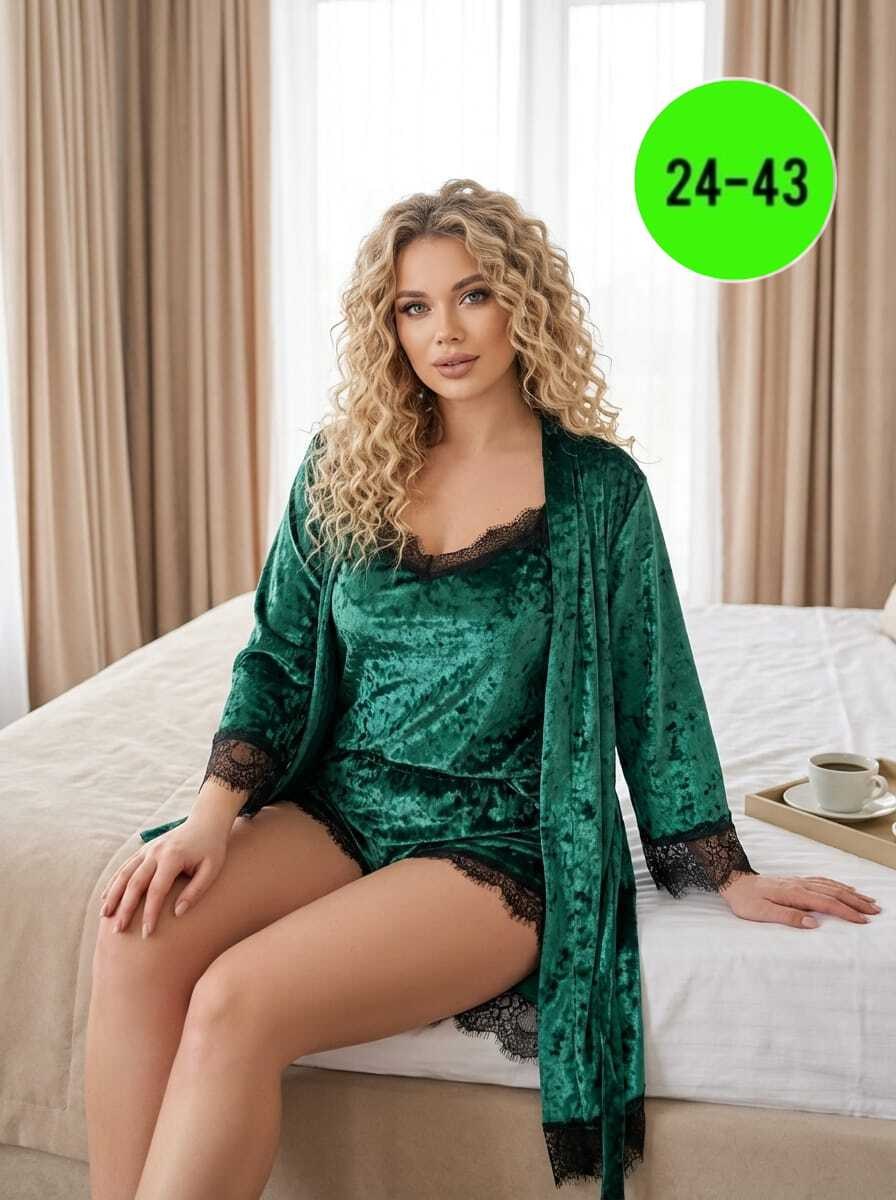 пижама женская велюровая с шортами,пижама женская,пижама женская с шортам,пижама с шортами велюровая кружевной комплект,пижама велюровая женская