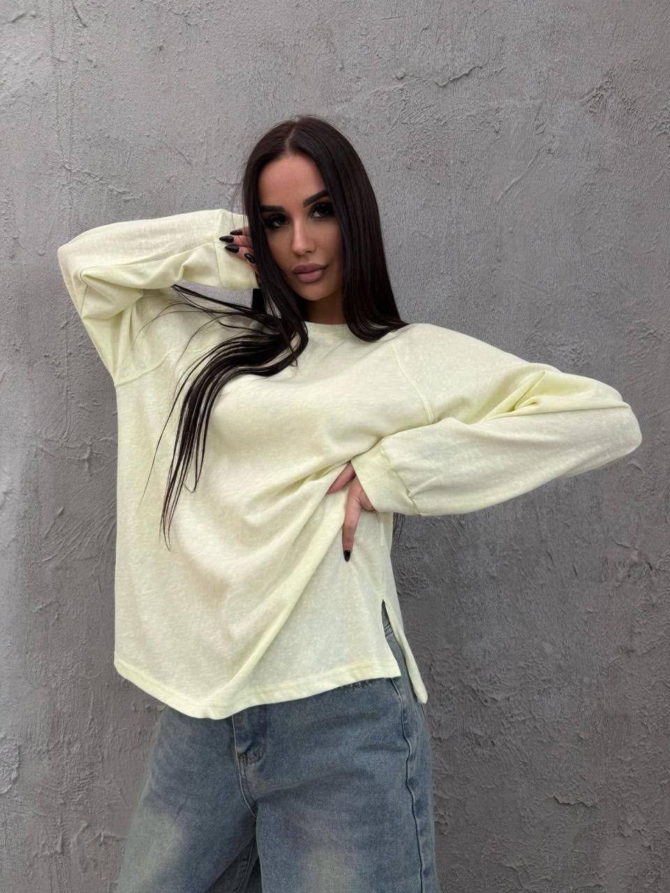 свитшот женская,бежевый свитшот,женский свитшот оверсайз,повседневный свитшот,женская кофта