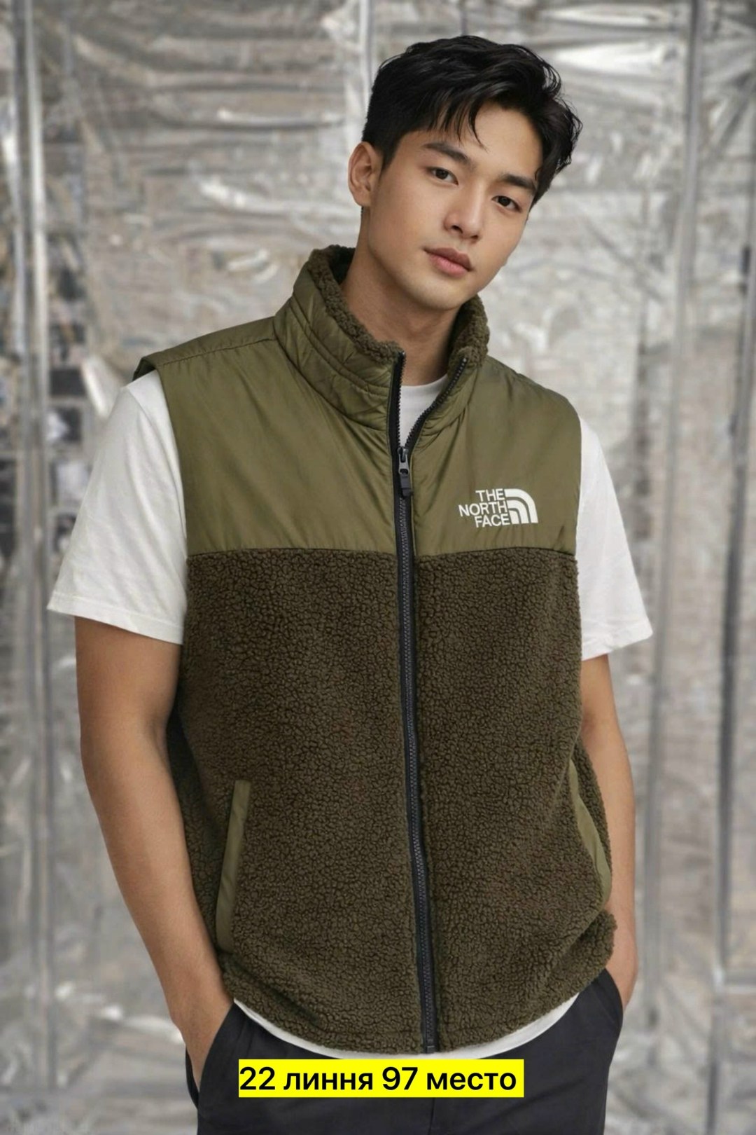 утепленный жилет the north face,жилет the north face,жилет спортивное,жилет мужской,жилет зеленый