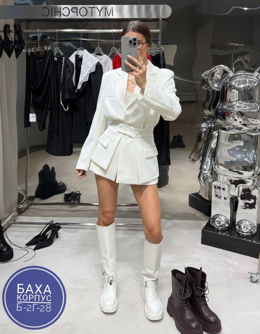 женский офисный блейзер с поясом,стильные наряды,платье пиджак,женский блейзер с поясом