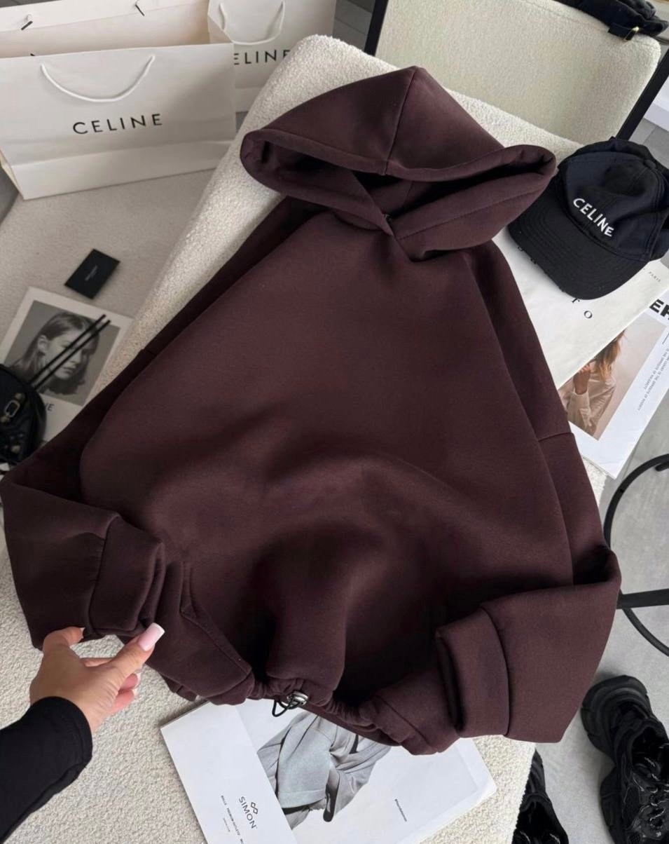 худи оверсайз,худи женская оверсайз,толстовка оверсайз,худи оверсайз графит,теплое худи женское в шоколадном цвете