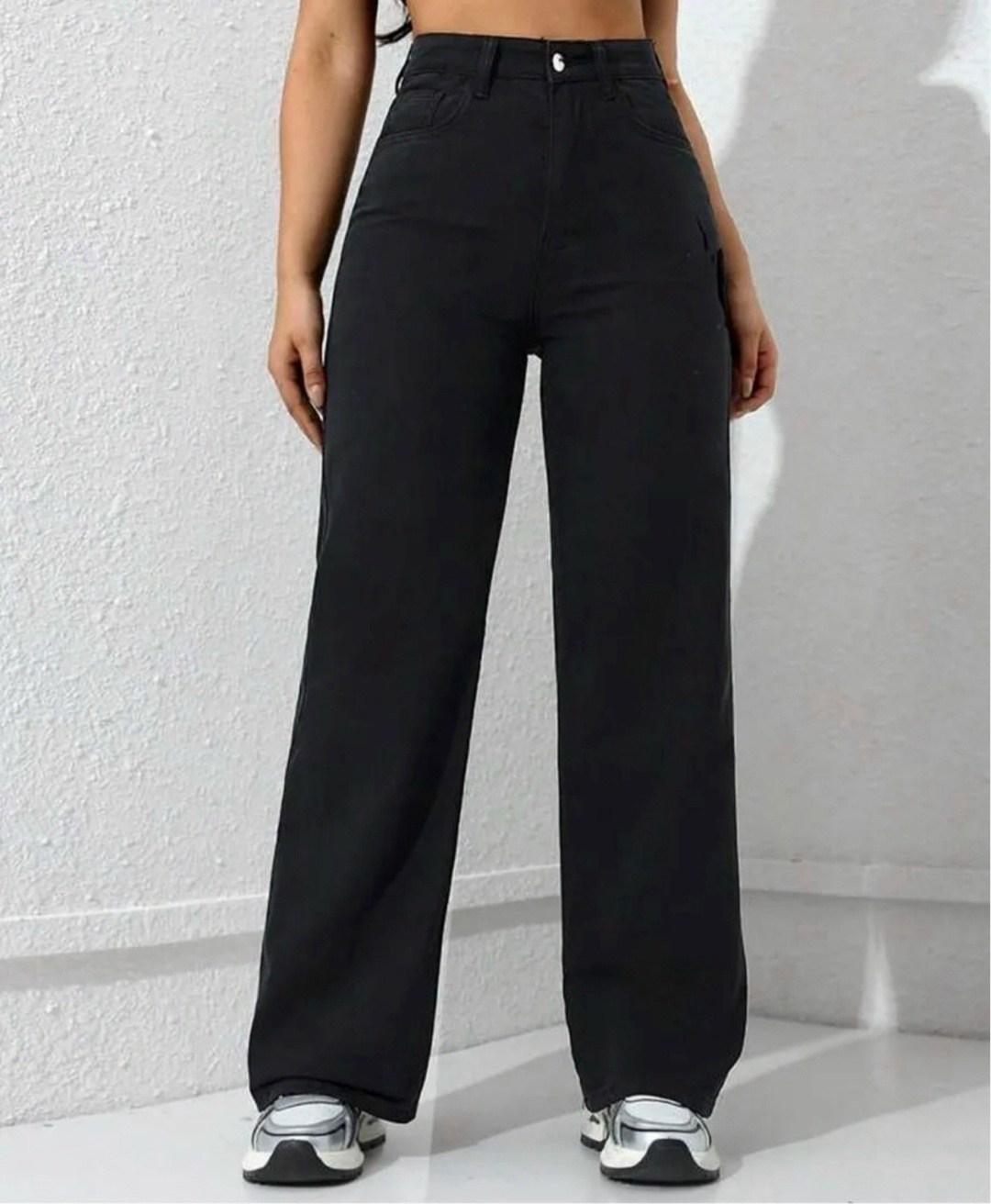 джинсы широкие,джинсы черные широкие,джинсы широкие палаццо,джинсы широкие женские,джинсы трубы женские с высокой посадкой