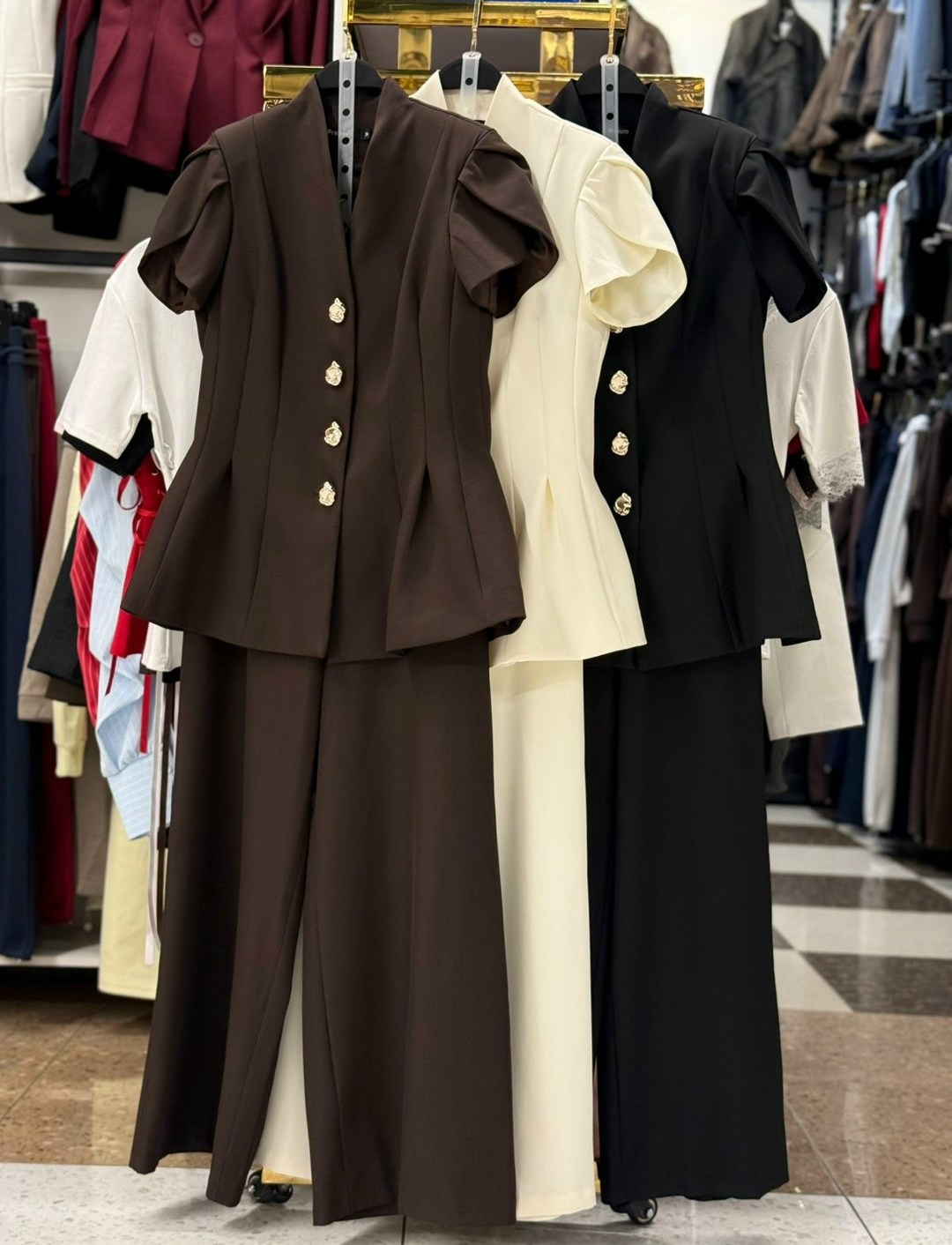 брючный костюм женский,брючный костюм,брючный костюм м-0497,брючный костюм с жилетом,классический женский брючный костюм