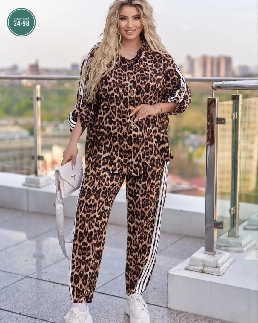 костюм леопардовый,костюм женский,женские костюмы больших размеров,костюм двойка женская,спортивные костюмы женские больших размеров