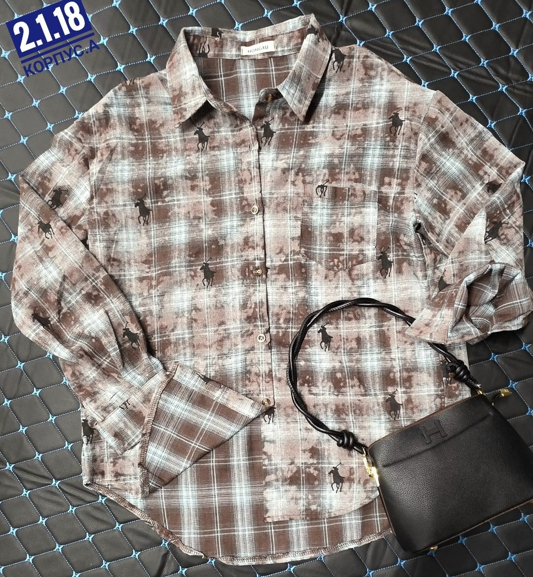 рубашка в клетку,рубашка хлопок,рубашка,рубашка клетчатая,рубашка женская