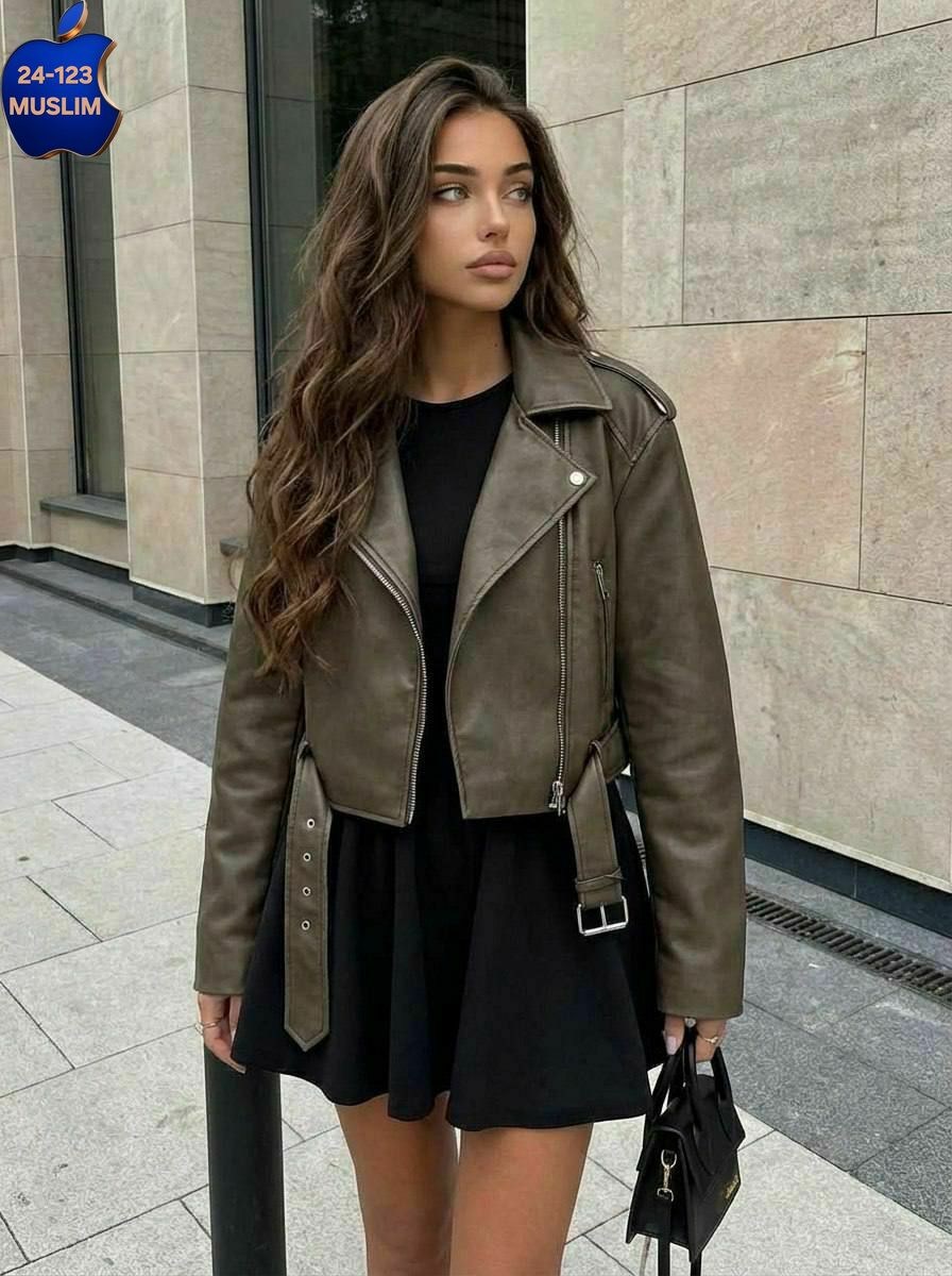 куртка кожаная экокожа karim benjama,куртка косуха женская,куртка косуха кожаная,кожаная куртка,женская кожаная куртка