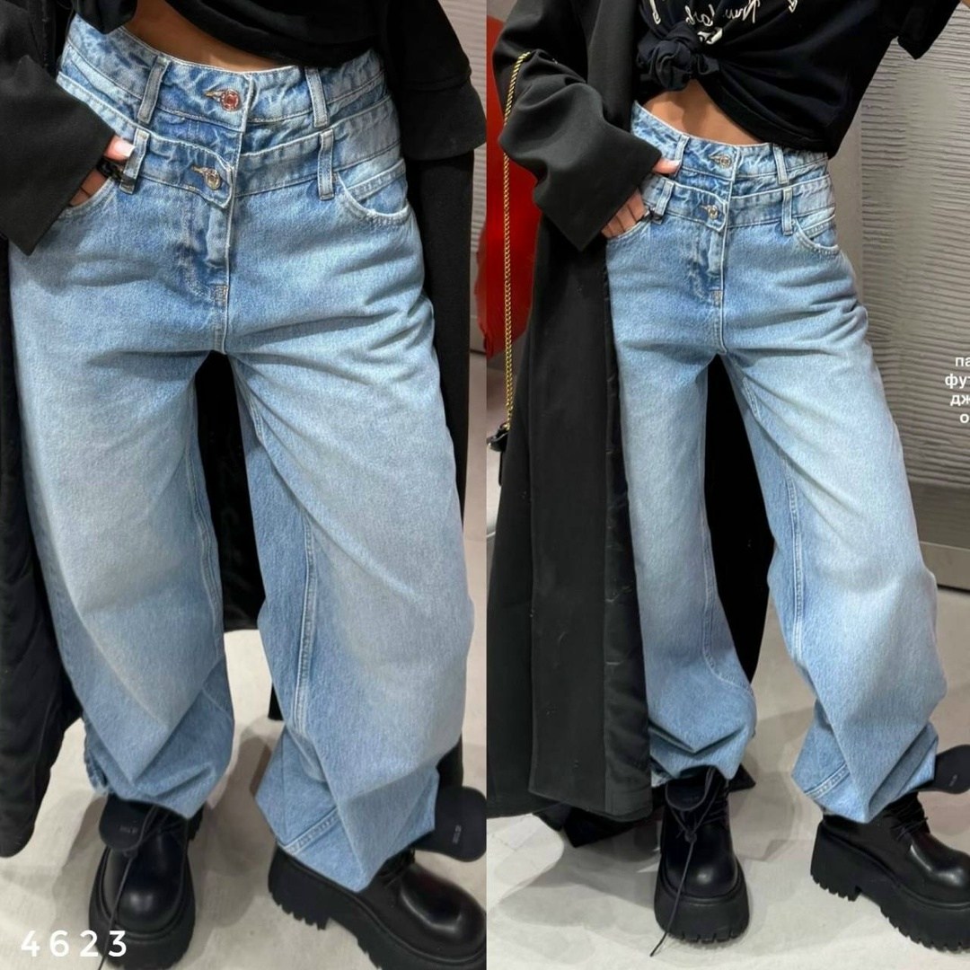 джинсы широкие,женские джинсы,джинсы широкие с высокой посадкой vailo,джинсы,брюки джинсы