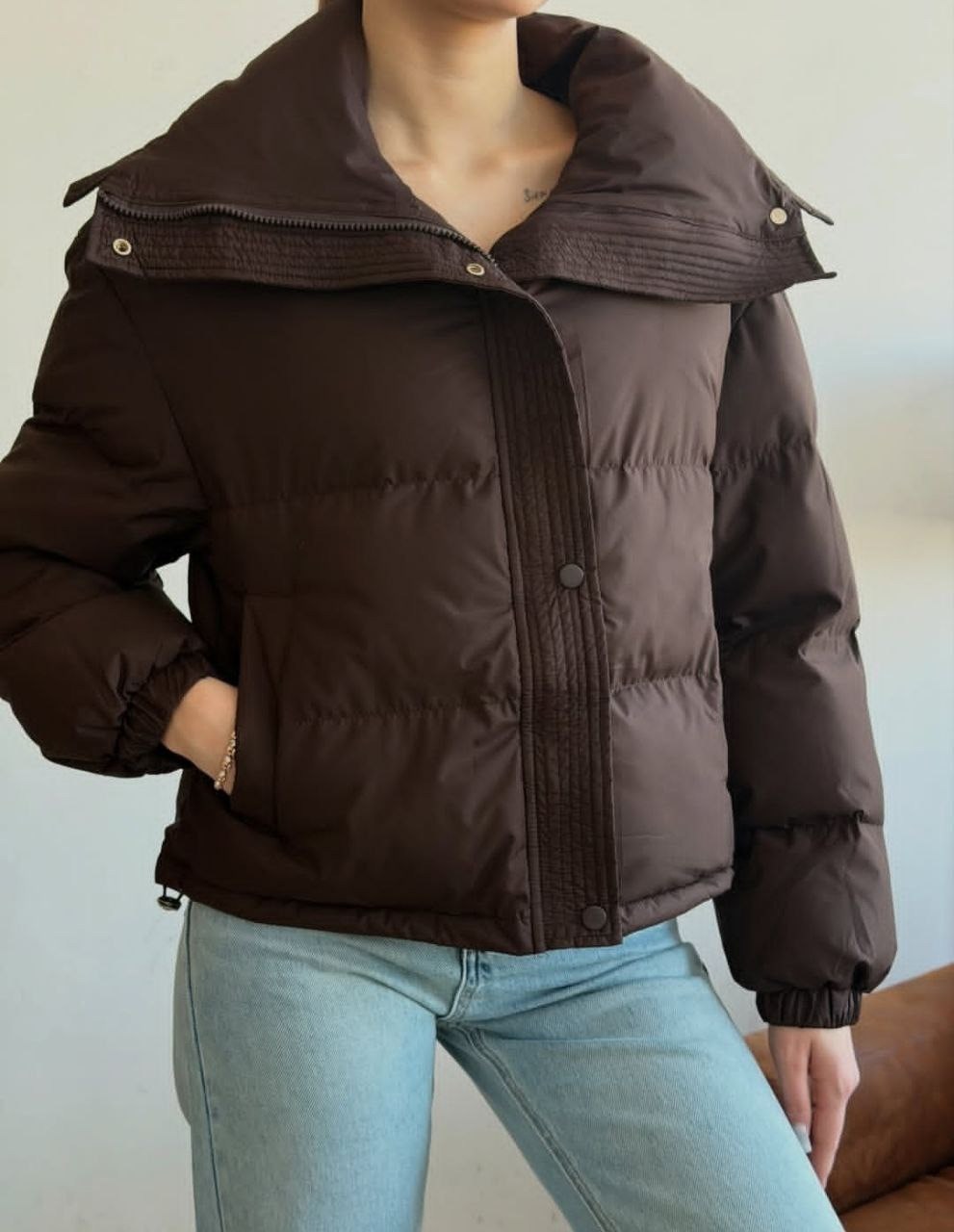 куртка женская feelz hazzle коричневая,куртка colin's цвет коричневый размер 46-48,куртка,женская куртка,куртка женская feelz hazzle коричневая 40 ru