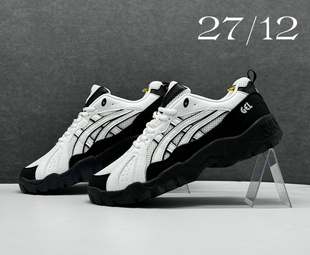 кроссовки asics,кроссовки asics gel,кроссовки-gel-pickax asics,asics низкие повседневные кроссовки gel-truck с противоскользящей амортизацией белые черные,