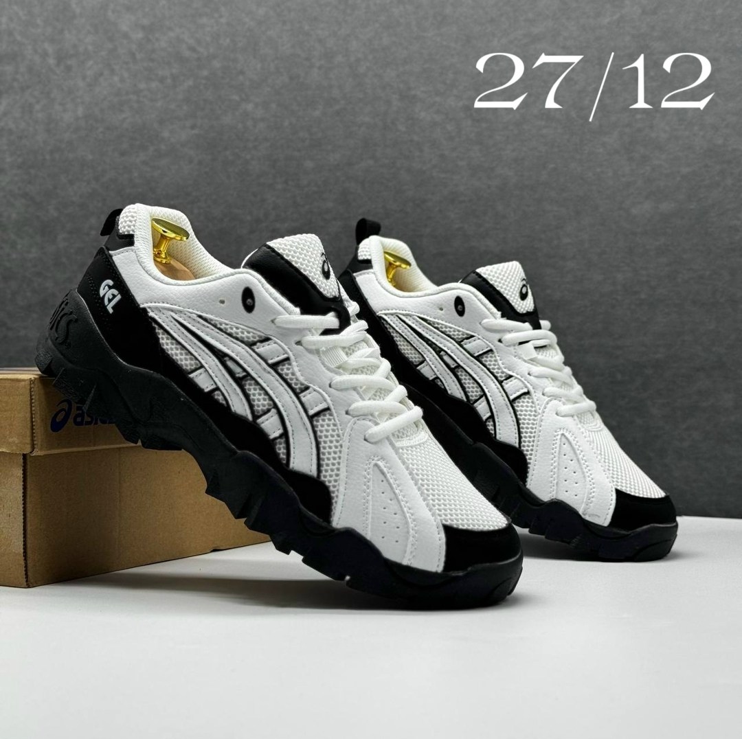 кроссовки asics,кроссовки asics gel,кроссовки-gel-pickax asics,asics низкие повседневные кроссовки gel-truck с противоскользящей амортизацией белые черные,