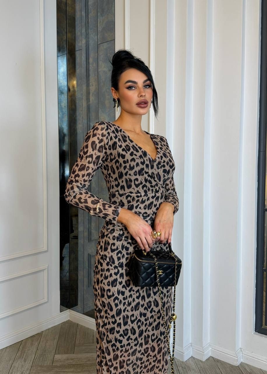 платье,облегающее платье,платье женское,леопардовая одежда