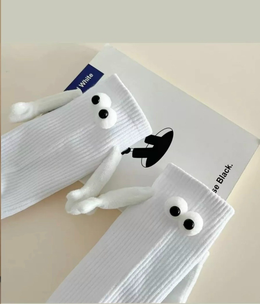 носки женские мужские,парные носки с магнитами,парные носки с ручками,парные носки,парные носки с ручками с магнитами для влюбленных