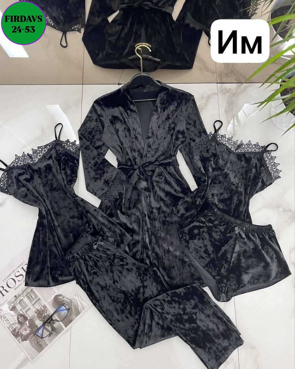 пижама женская бархатная комплект,комплект пижама женский бархат,женские пижамы из бархата,пижама велюр,пижама женская 4ка велюр