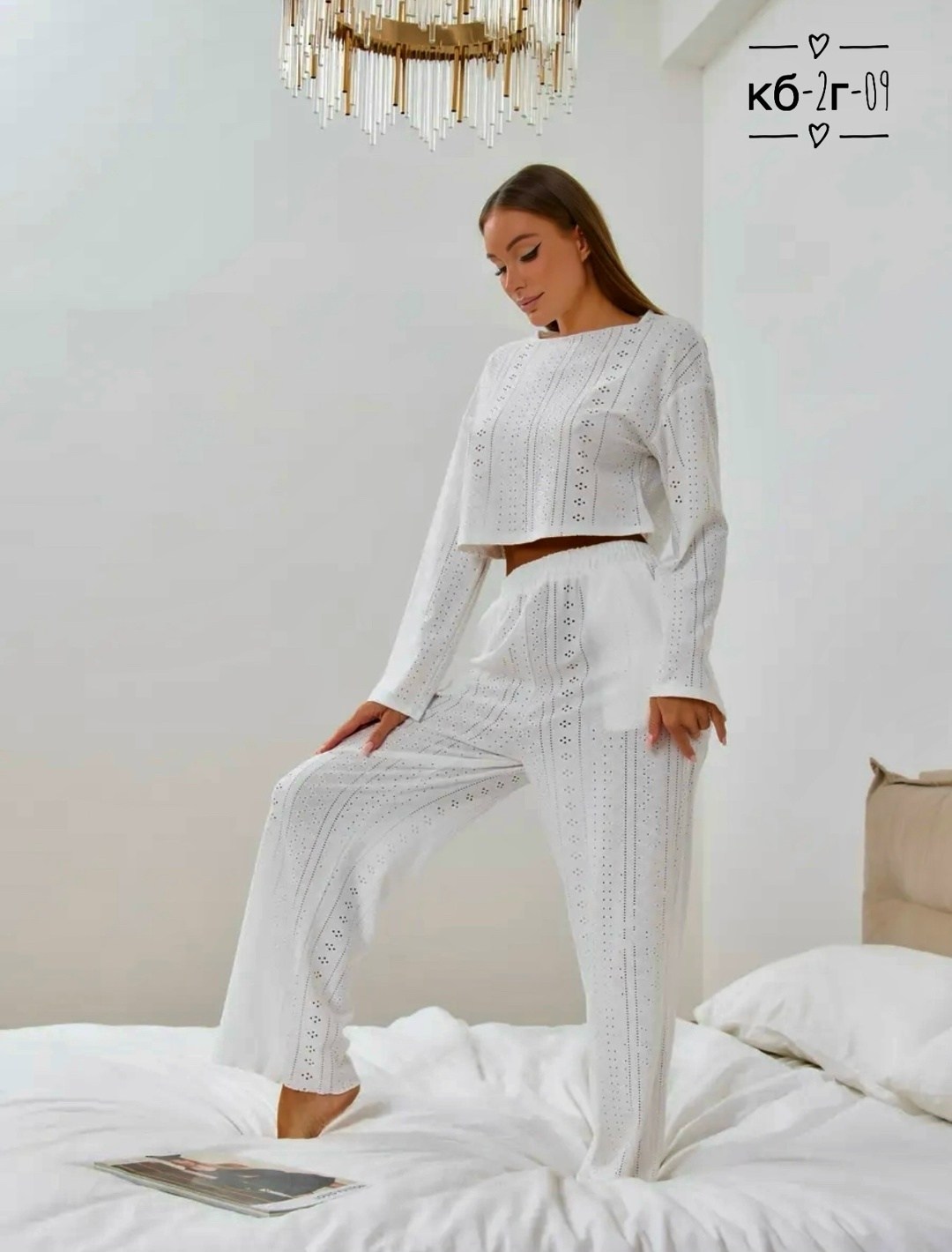 пижама женская,пижама со штанами,костюм белый,пижама со штанами белая,домашние костюмы