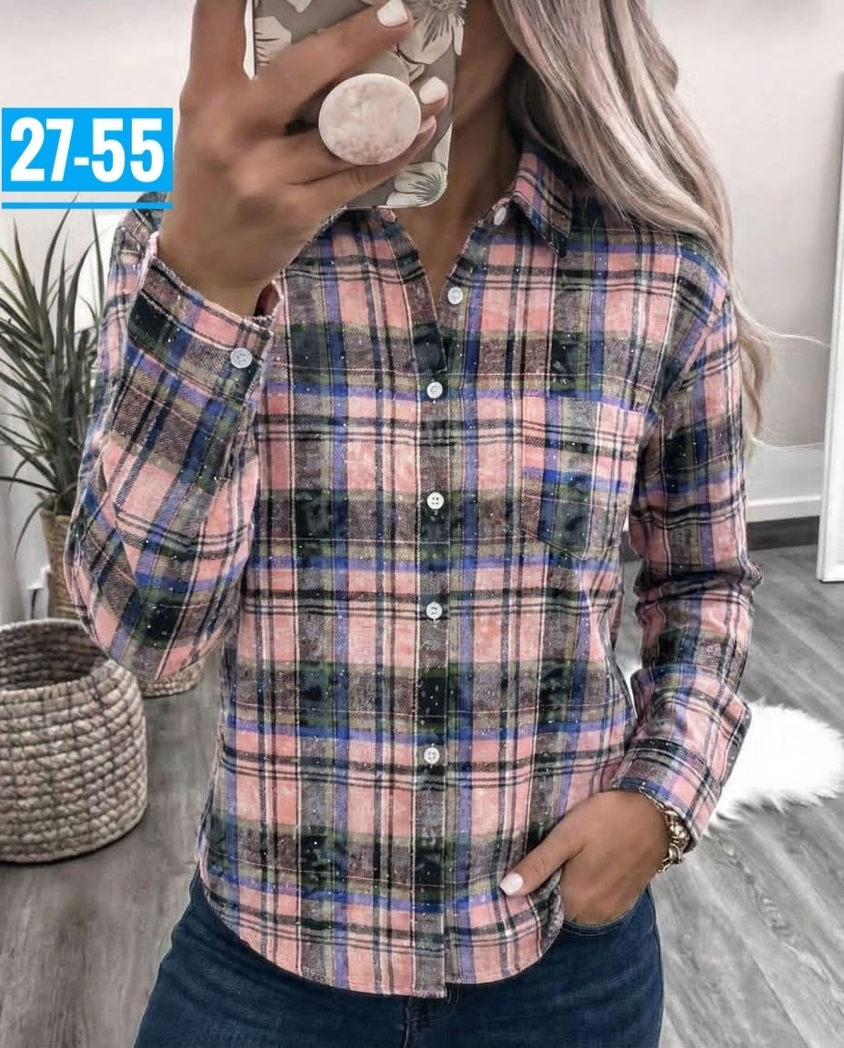 рубашка в клетку женская,женская рубашка,рубашка в клетку женская ,клетчатая рубашка женская теплая,повседневная рубашка