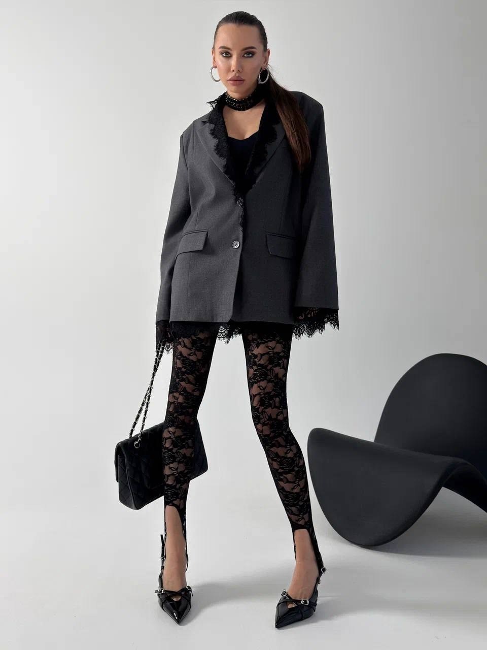 женский костюм,жакет,костюм жакет,платье-пиджак с кружевом