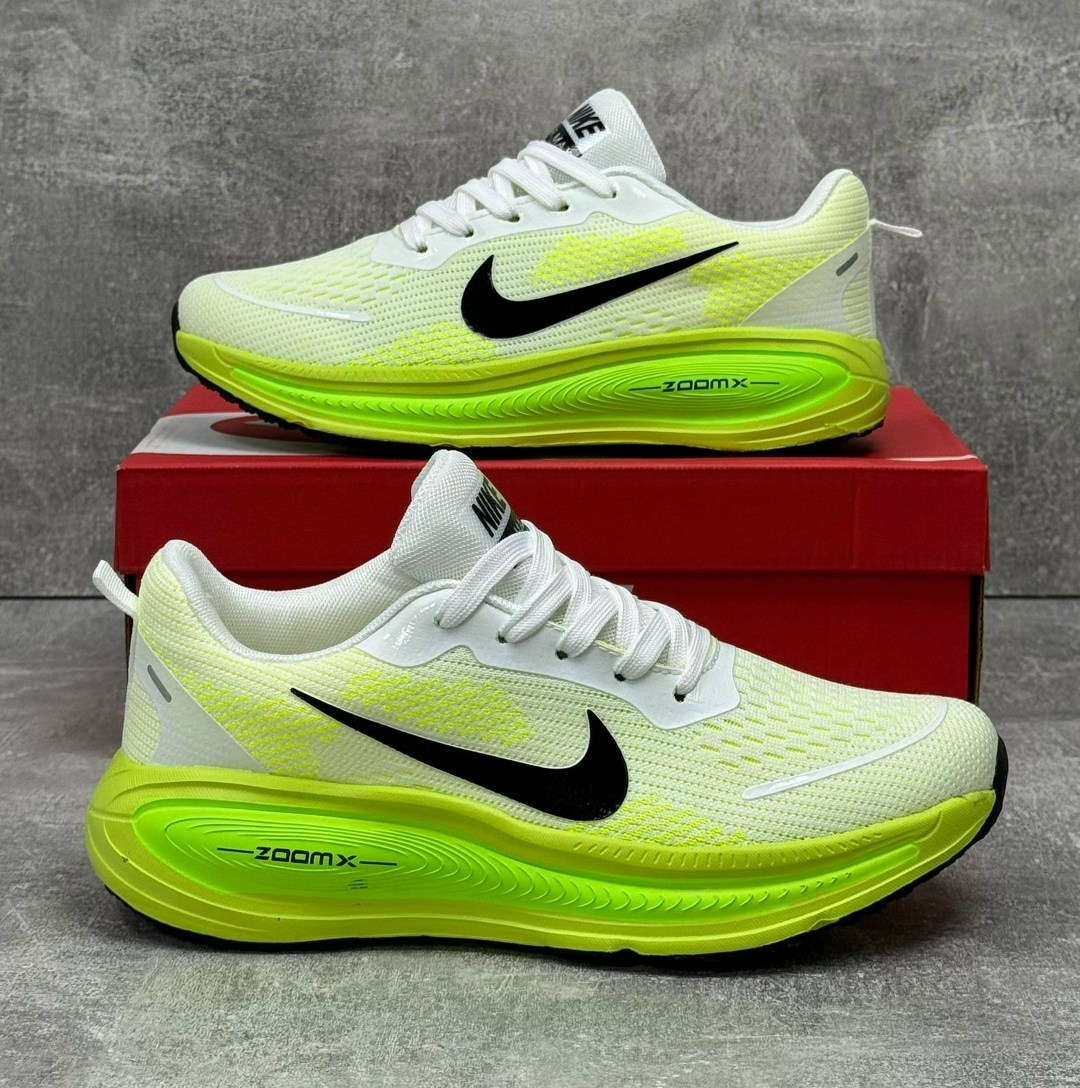 кроссовки nike,кроссовки nike vomer 18,кроссовки zoom vomer 18 nike бело-зеленый,женские кроссовки nike с амортизацией шага бег,кроссовки