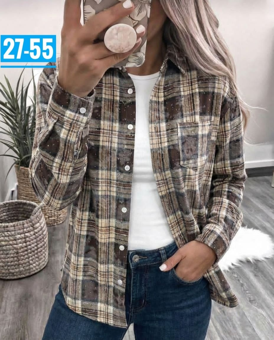 рубашка в клетку женская,женская рубашка,рубашка в клетку женская ,клетчатая рубашка женская теплая,повседневная рубашка