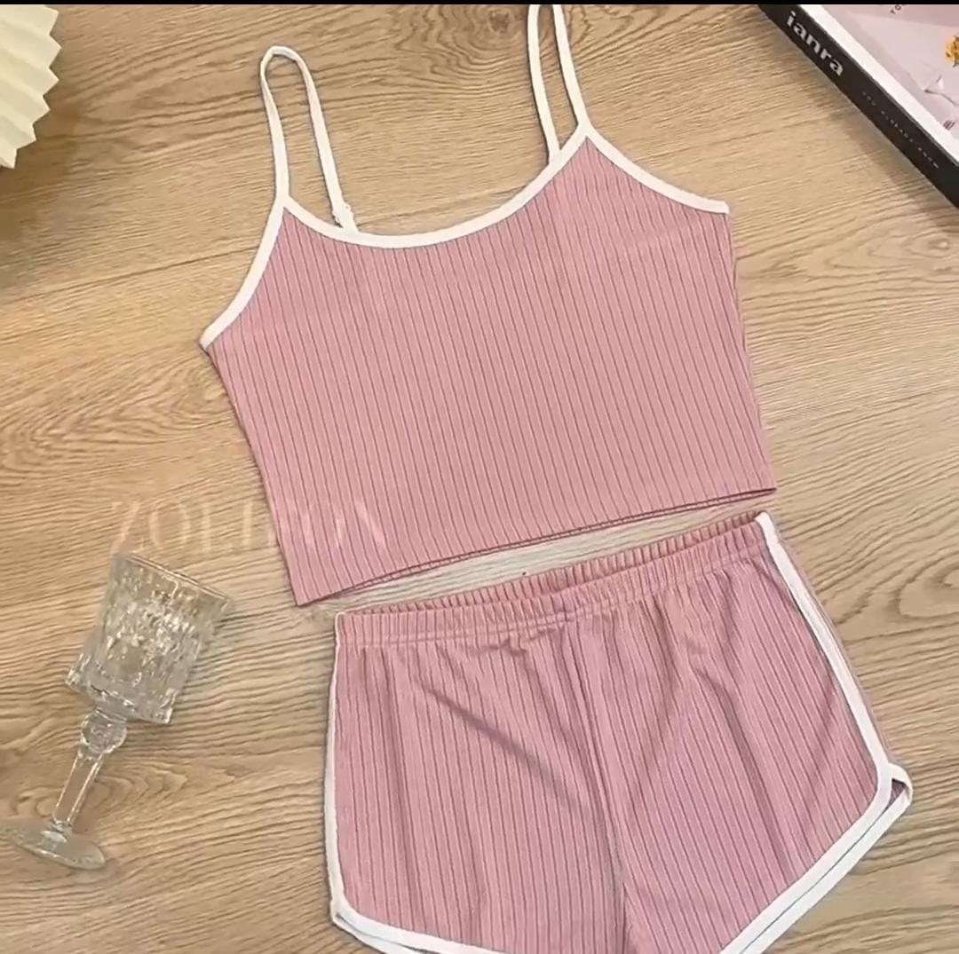 пижама в рубчик женская с шортами,пижама женская,пижама комплект,пижамный комплект женский,пижама с шортами