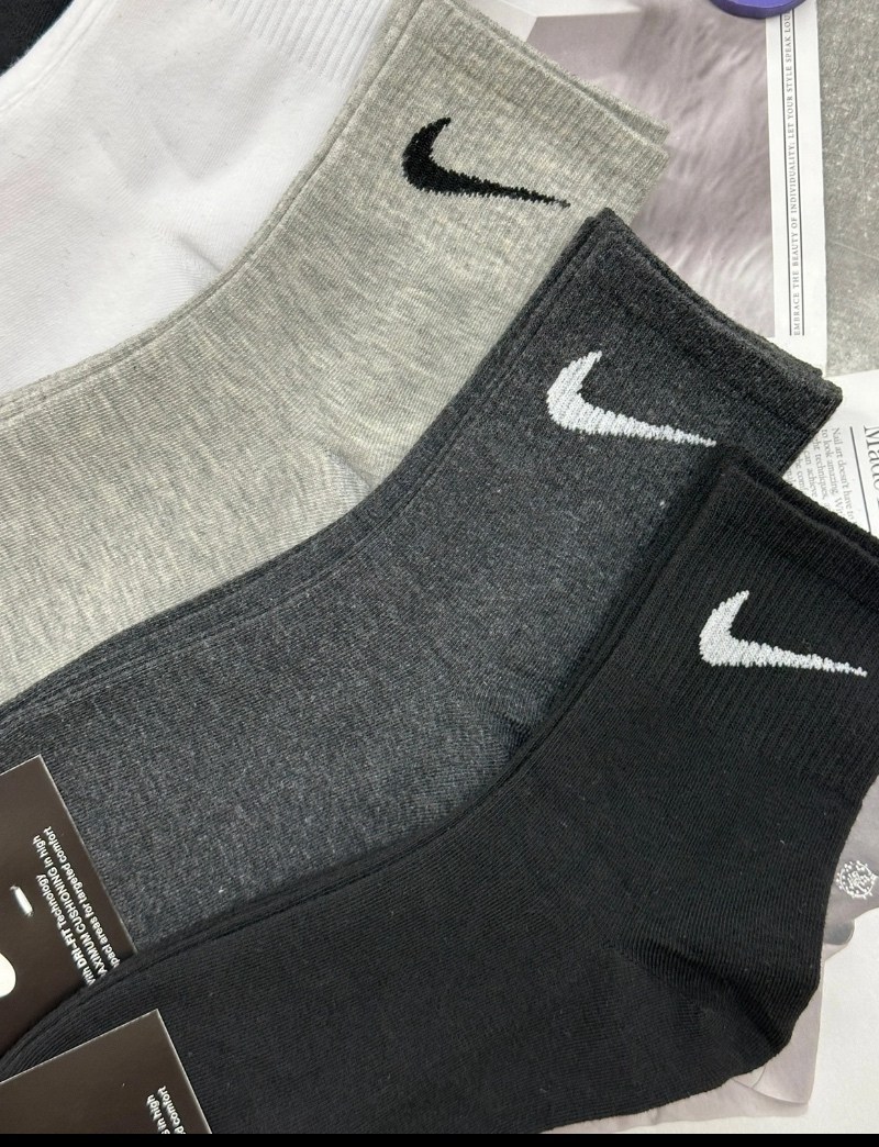 носки мужские,носки мужские 10 пар nike,комплект носки мужские,носки средние хлопковые набор 5 пар nike,носки мужские набор