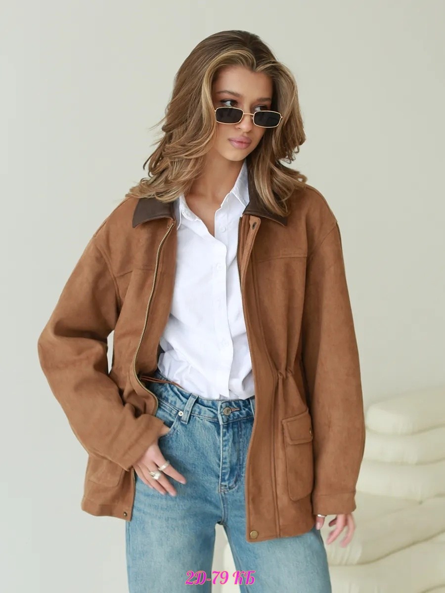 винтажная замшевая куртка с отложенным воротником mesmeri,замшевая куртка,куртка бомбер женская,куртка из замши,куртка женская коричневая