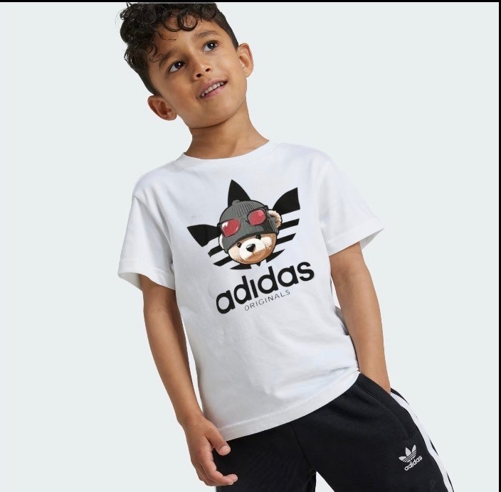 футболка детская adidas,детская футболка adidas originals,adidas белая футболка с лого,adidas originals adidas,футболка adidas originals adicolor trefoil