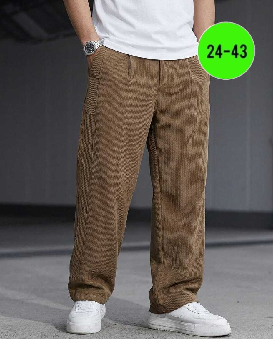 мужские широкие брюки,мужские брюки,повседневные брюки,брюки штаны,вельветовые штаны