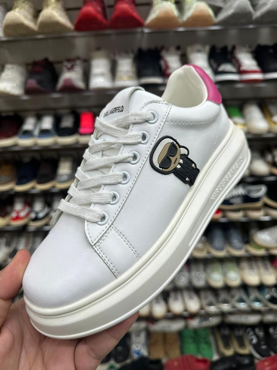 кроссовки кожаные karl lagerfeld kapri nft белый,,кроссовки karl lagerfeld,кроссовки karl lagerfeld женские,кеды karl lagerfeld женские