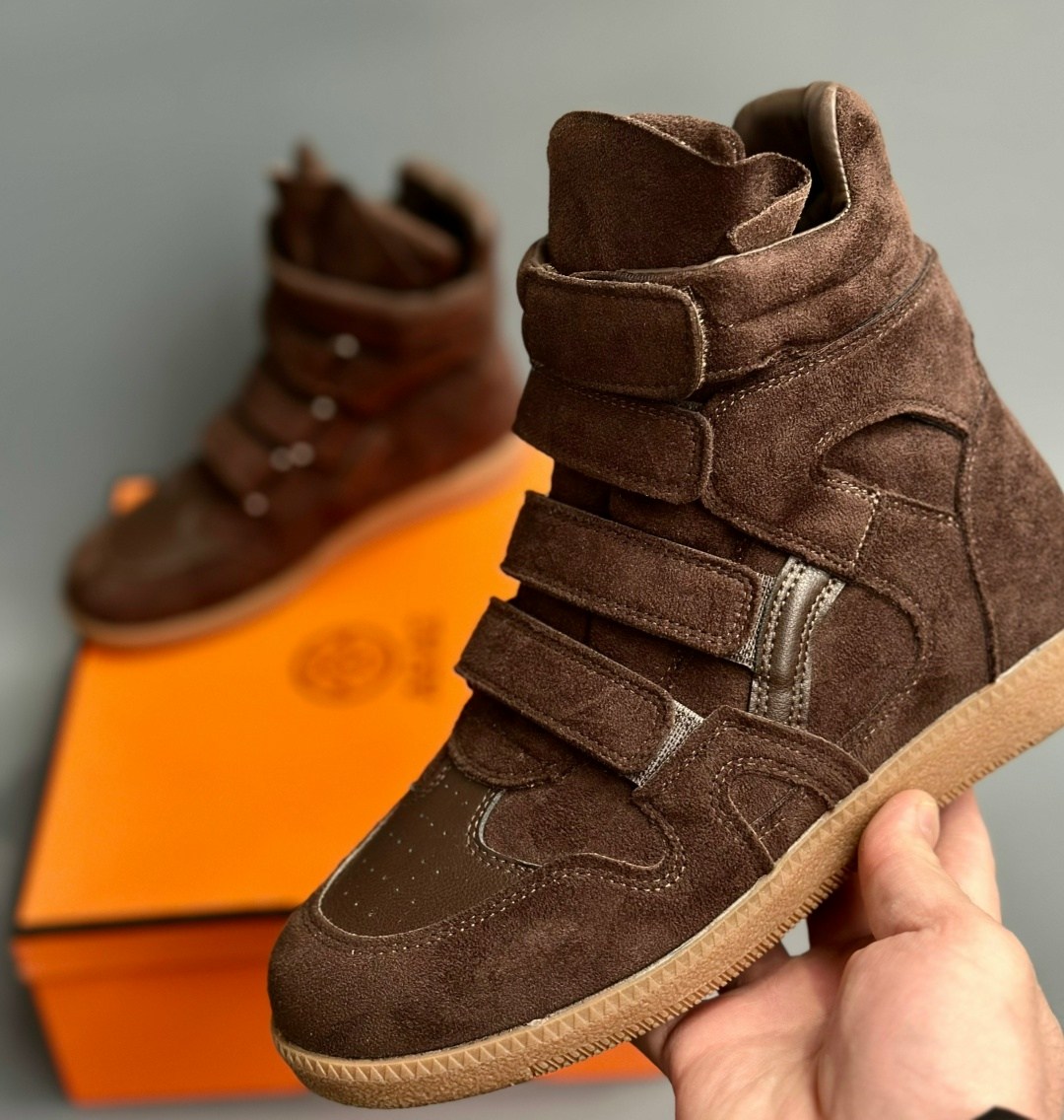 ,сникерсы изабель марант,спортивная ,сникерсы на липучках, женская