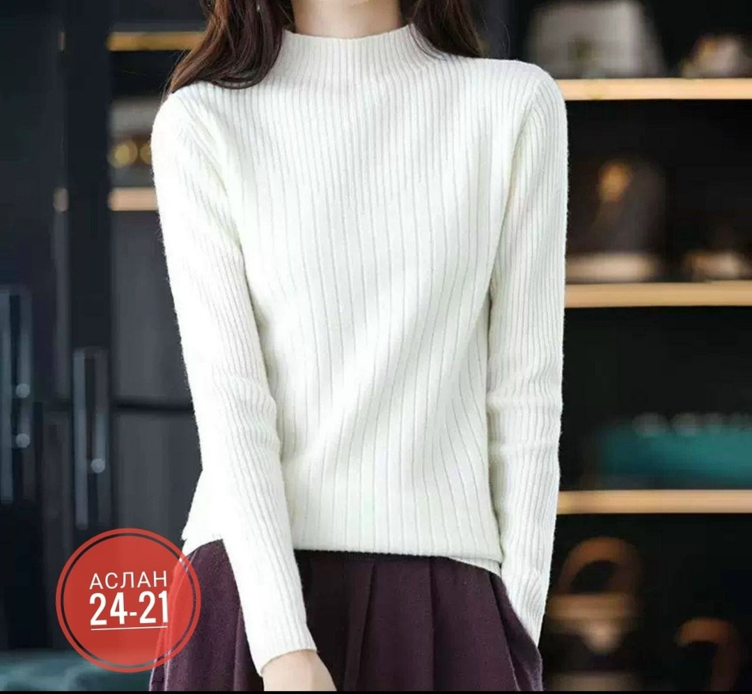 повседневный джемпер,свитер пуловер,женские свитера,свитер с воротником,базовый свитер