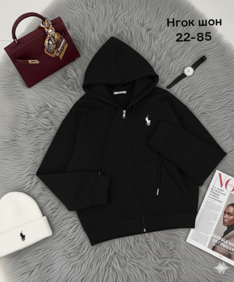зип-худи polo ralph lauren,hoodie ralph lauren black,толстовки женская,зип-худи ralph lauren,кофта с капюшоном