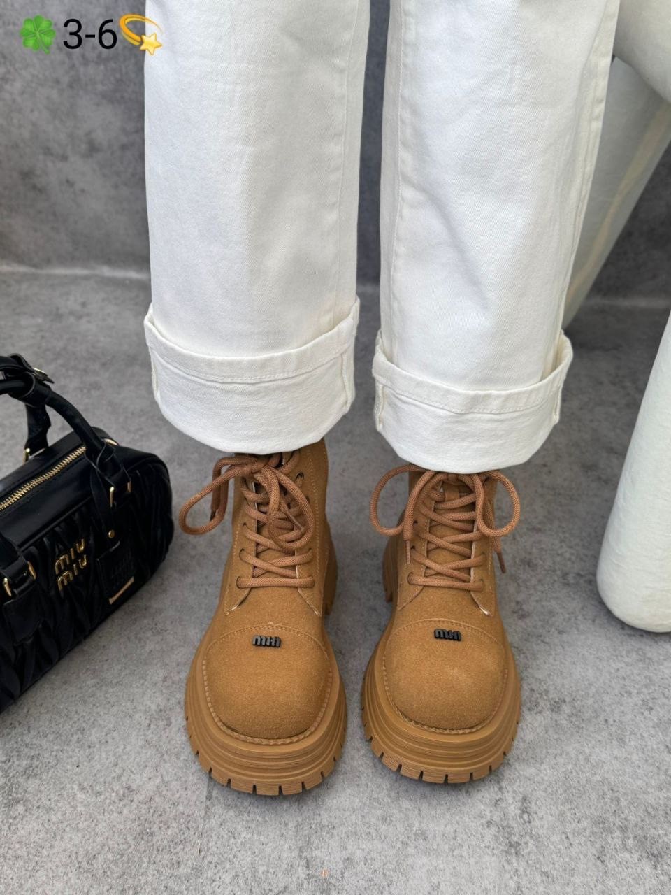 ,зимние ботинки замшевые miu miu,ботинки женские miu miu,ботинки замшевые miu miu,ботинки miu miu