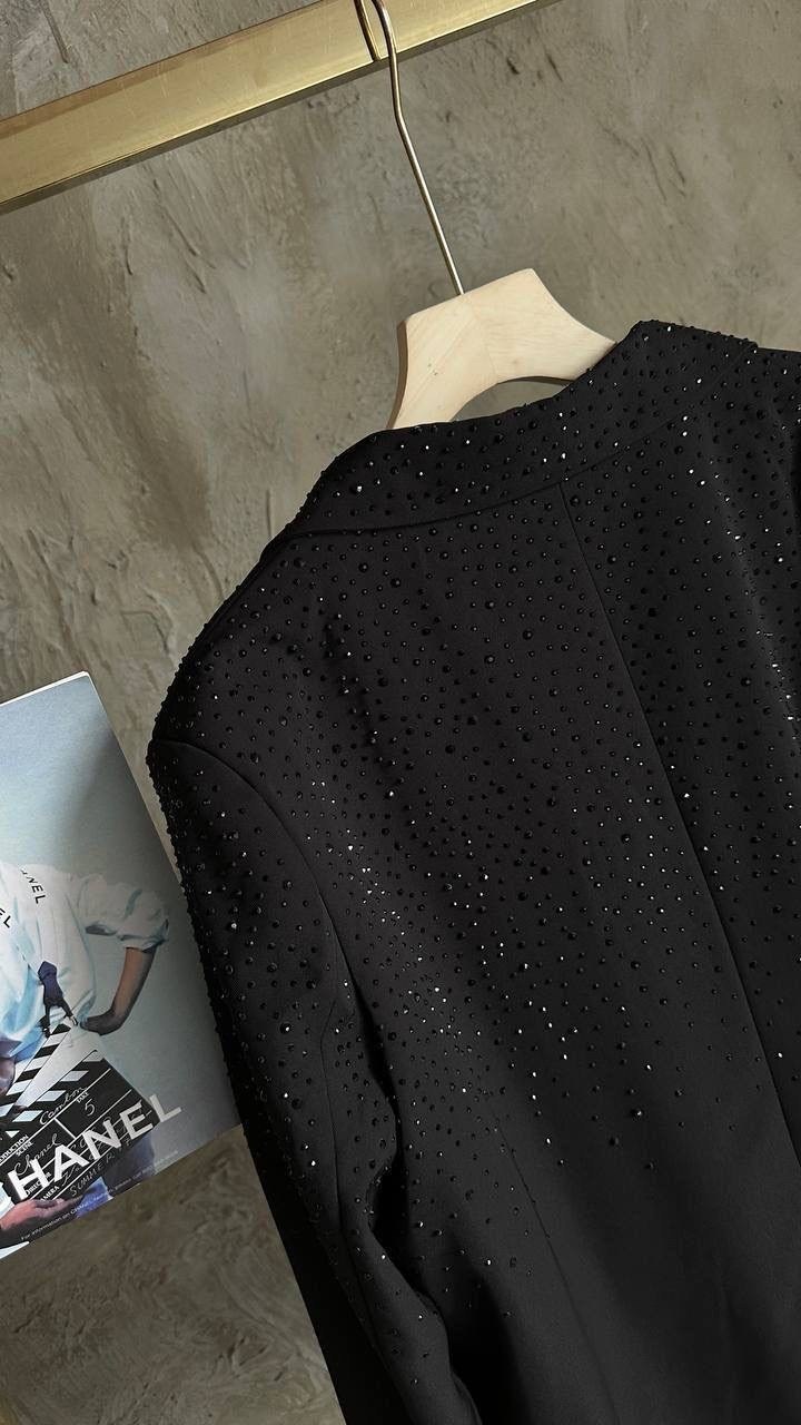 пиджак женский,жакет со стразами,пиджак со стразами,gagarich женский пиджак корейская мода 2026,жакет