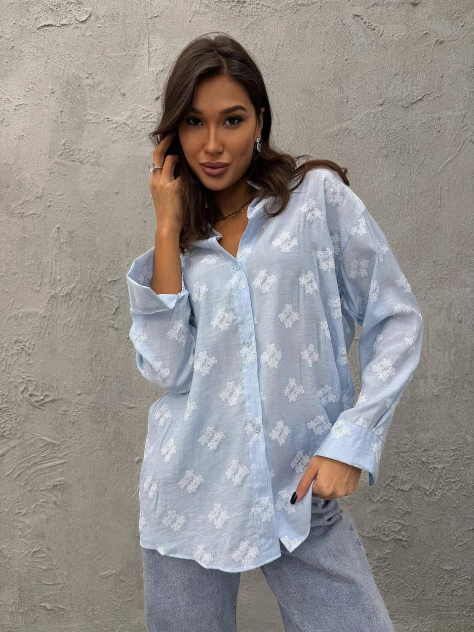 рубашка женская,рубашка,блузка голубая,стильная рубашка,рубашка женская голубая