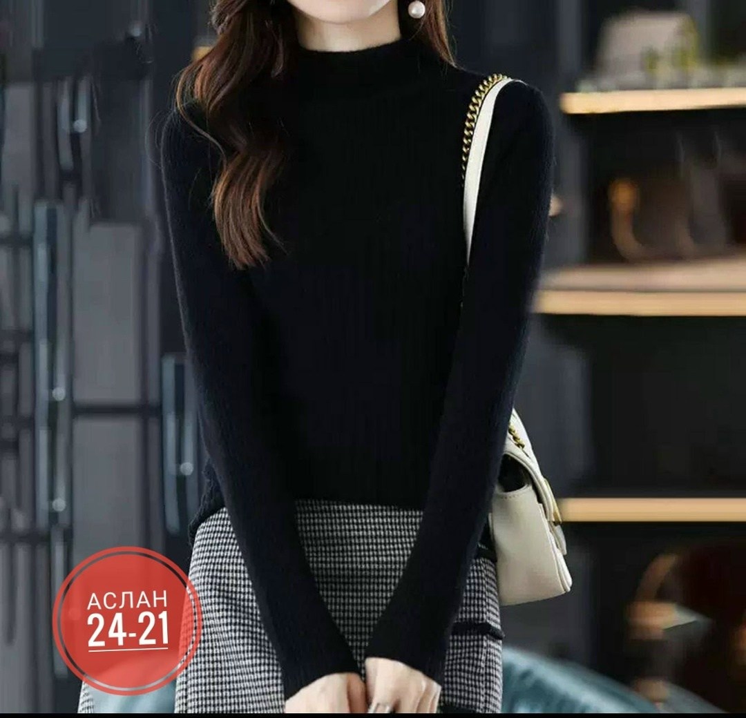 повседневный джемпер,свитер пуловер,женские свитера,свитер с воротником,базовый свитер
