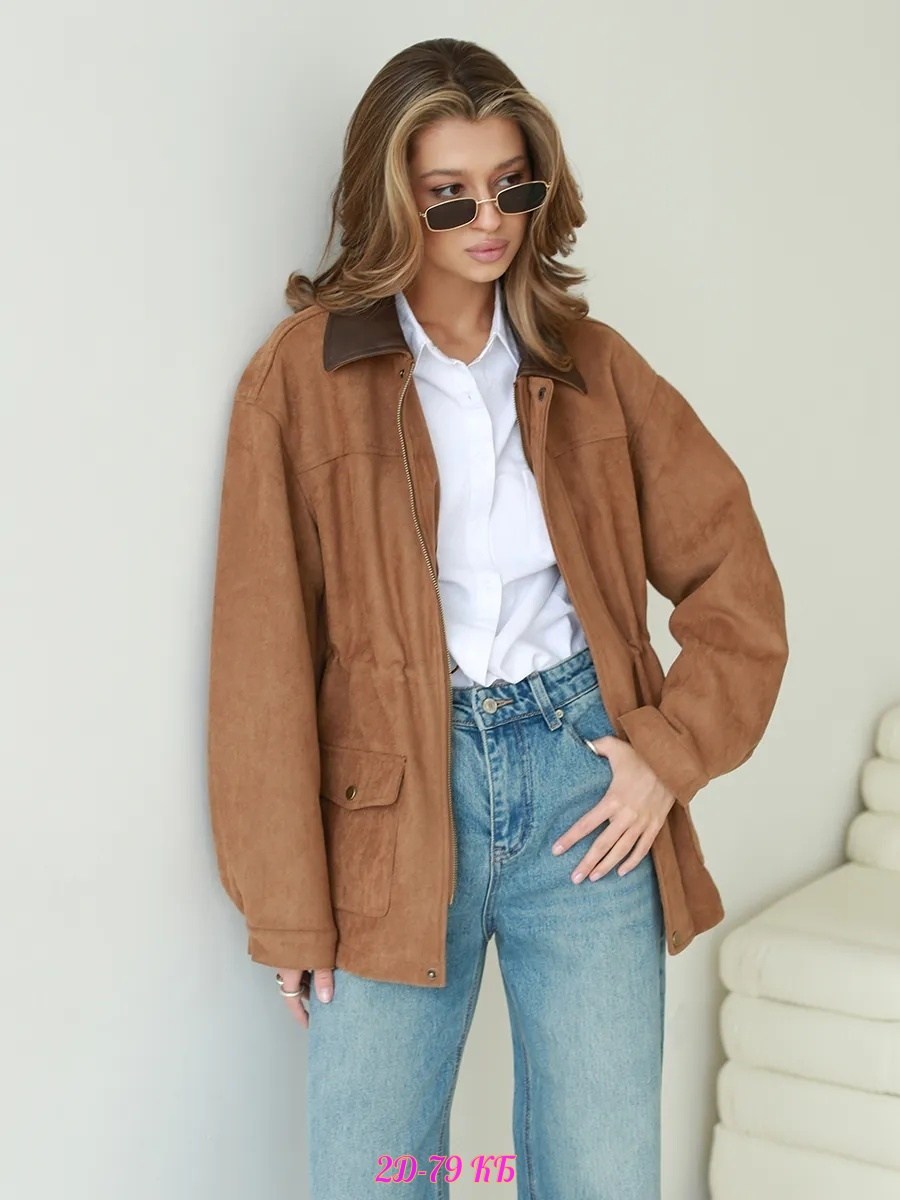 винтажная замшевая куртка с отложенным воротником mesmeri,замшевая куртка,куртка бомбер женская,куртка из замши,куртка женская коричневая