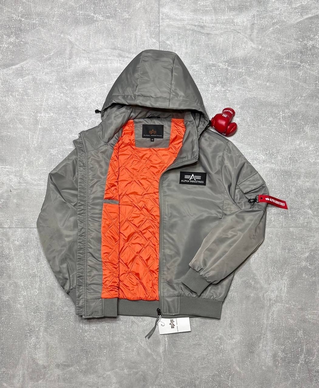 бомбер alpha industries ma 1,alpha industries бомбер,куртка мужская бомбер,куртка бомбер,куртка alpha industries ma-1 tt hood custom зелено-серая