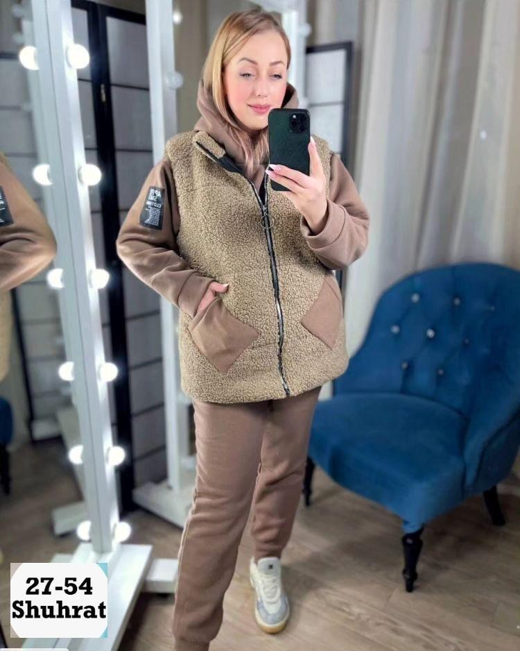 женский костюм на флисе,теплый костюм тройка,костюм женский тройка,cпортивный костюм женский теплый,теплый костюм женский