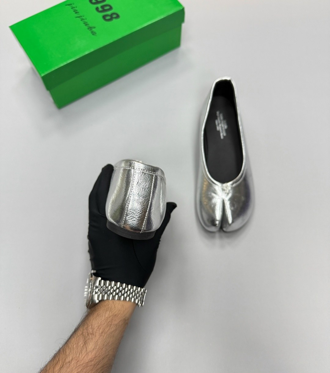 ,maison margiela tabi ballerinas,балетки,кожаные балетки,женские балетки